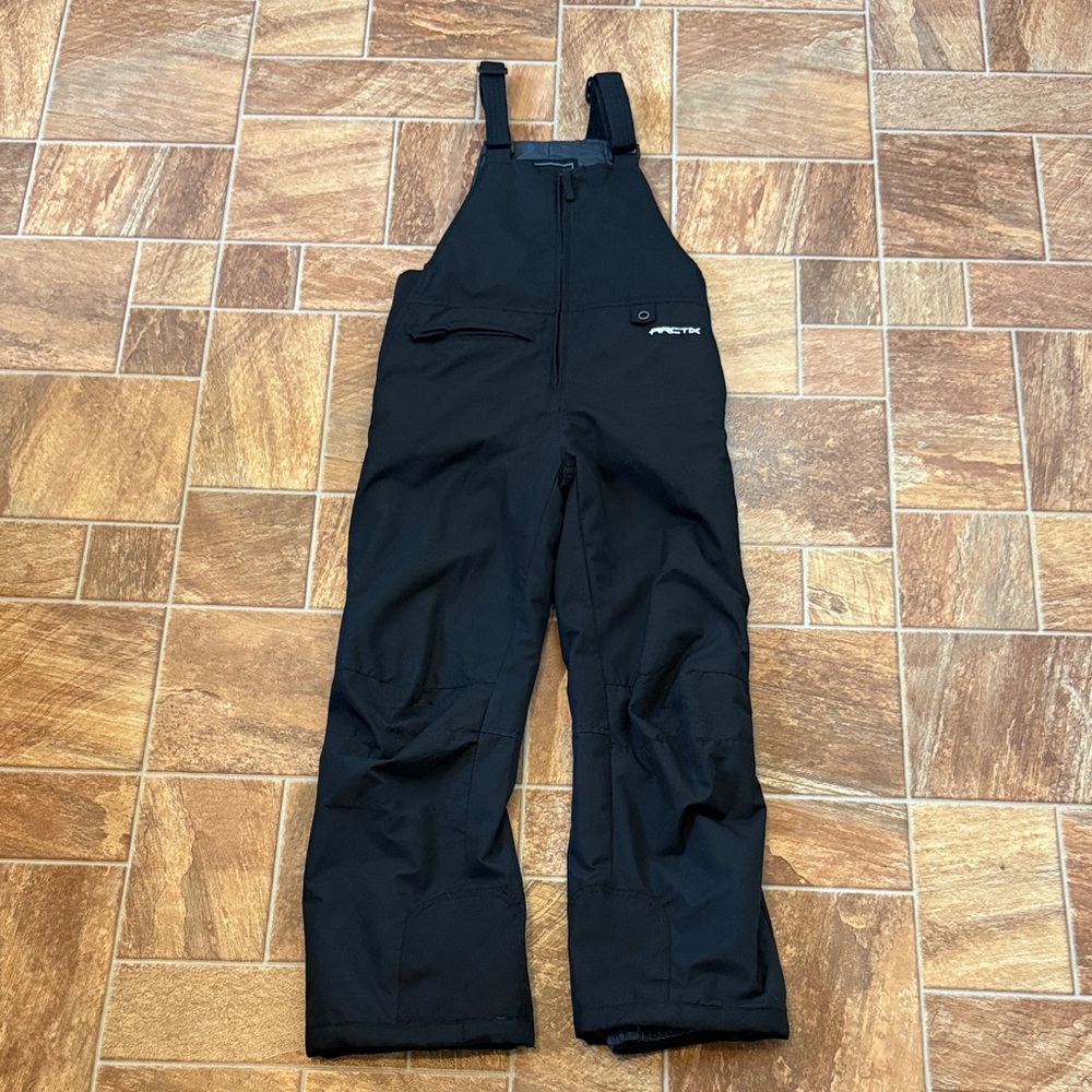 Arctix Kids Black Snow Pant Overalls